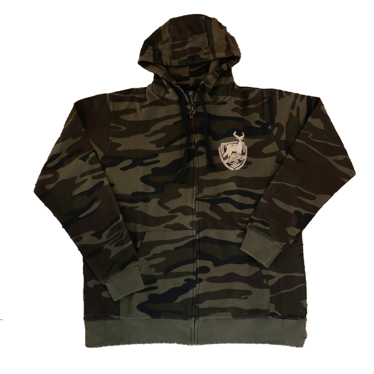 Hunting Camo Zip Up Hoodie