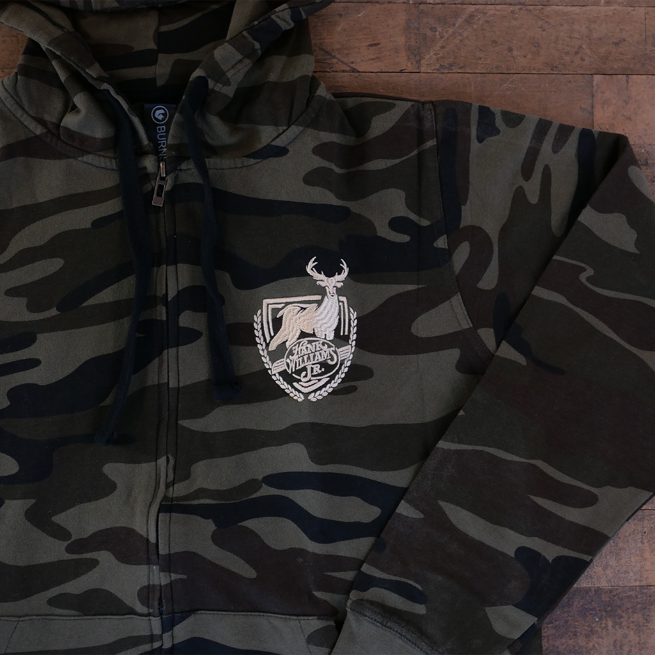 Hunting Camo Zip Up Hoodie