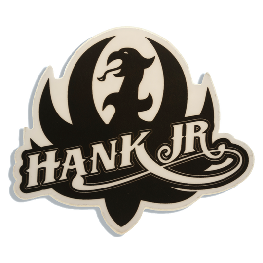 Hank Jr. Logo Sticker