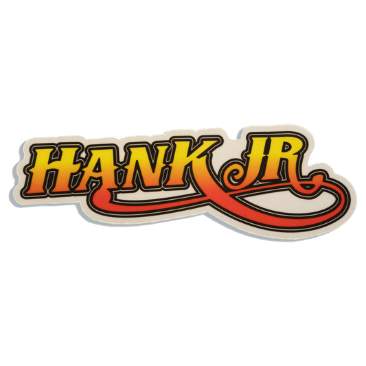 Hank Jr. Name Sticker
